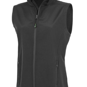 Result-Women’s Recycled 2-Layer Printable Softshell Bodywarmer R902F.