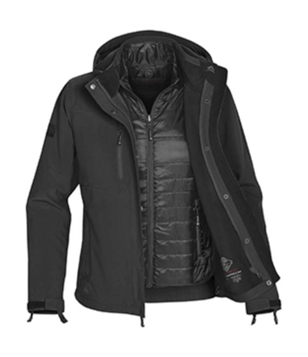 Ladies Atmosphere 3 in 1 Jacket Kleur Black Granite