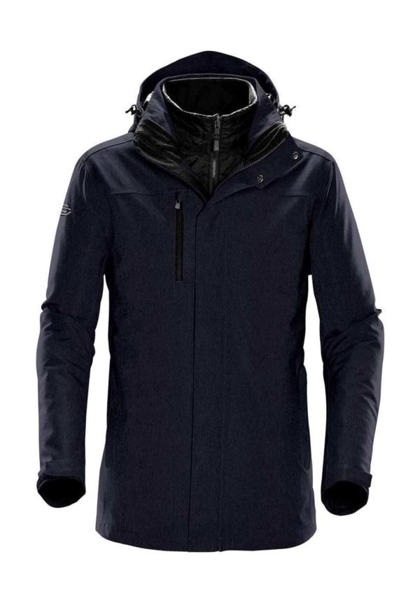 Mens Avalanche System Jacket Kleur Navy Twill