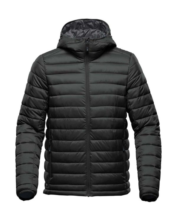 Mens Stavanger Thermal Jacket Kleur Black Graphite