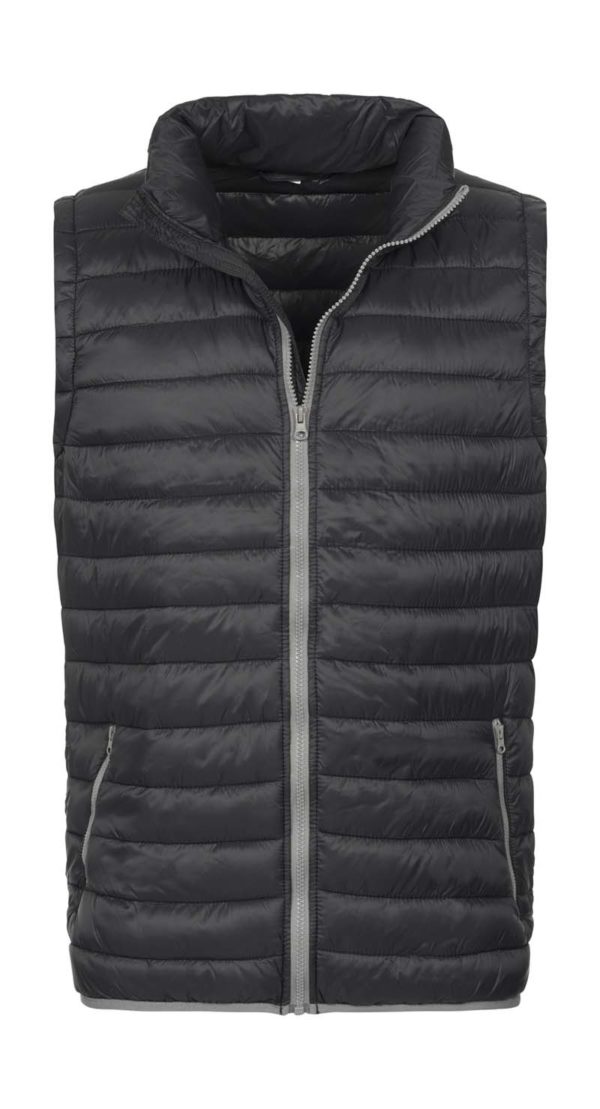 Padded Vest Kleur Black Opal