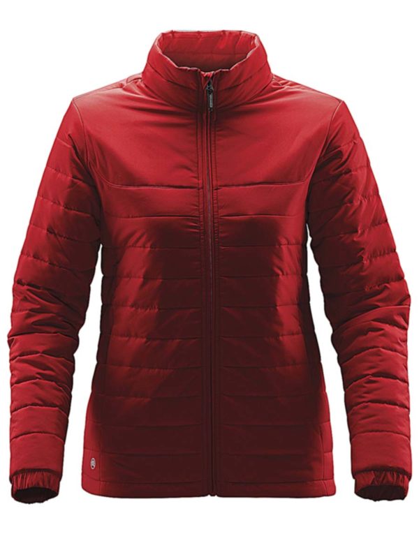 Womens Nautilus Thermal Jacket Kleur Bright Red