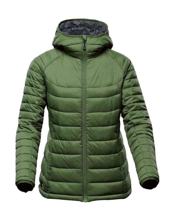 Womens Stavanger Thermal Jacket Kleur Garden Green Graphite