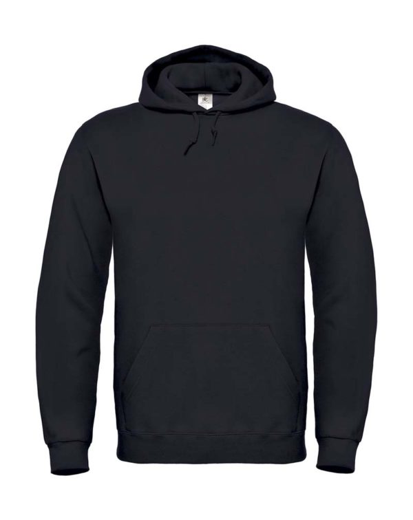 Cotton Rich Hooded Sweatshirt Kleur Black