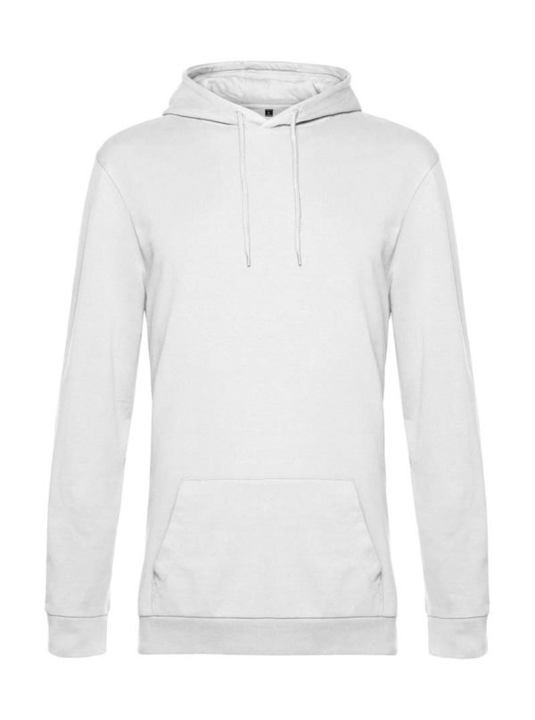 Hoodie French Terry Kleur White
