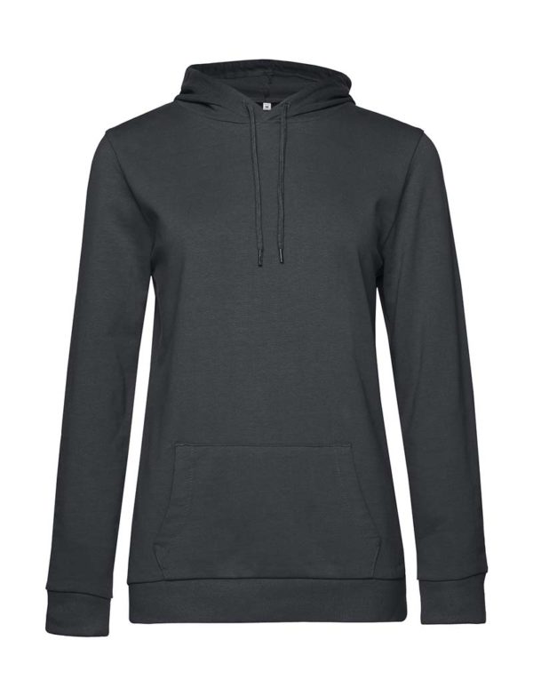 Hoodie women French Terry Kleur Asphalt