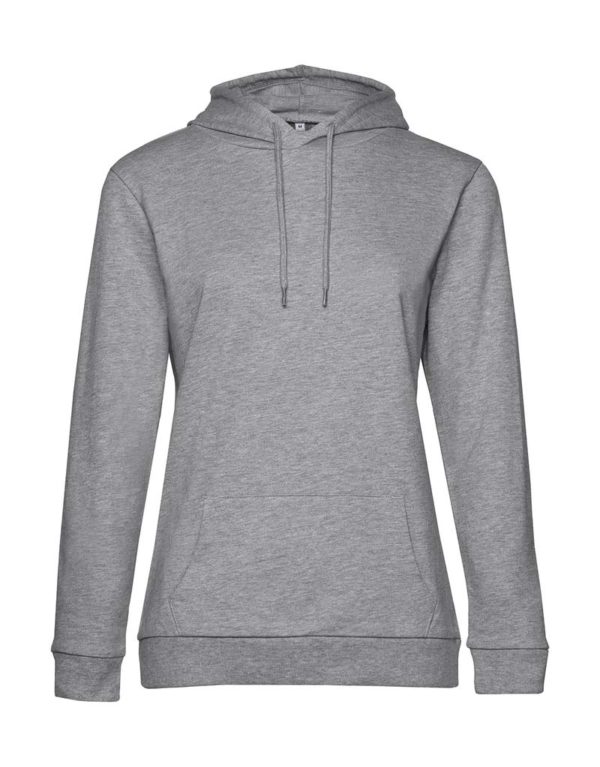 Hoodie women French Terry Kleur Heather Grey