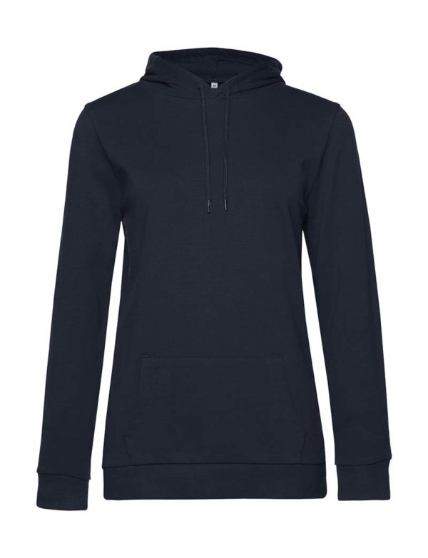 Hoodie women French Terry Kleur Navy Blue