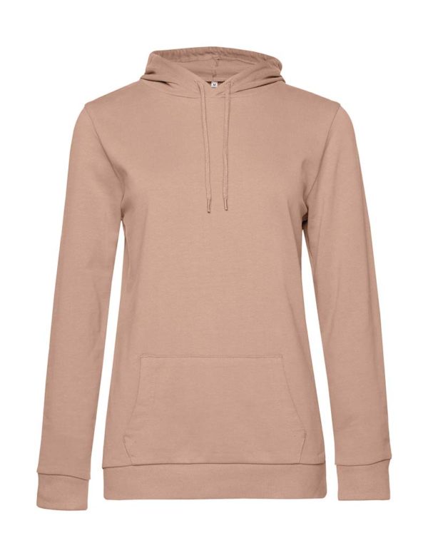 Hoodie women French Terry Kleur Nude