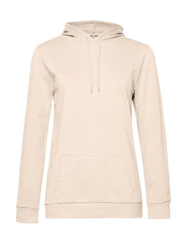 Hoodie women French Terry Kleur Pale Pink