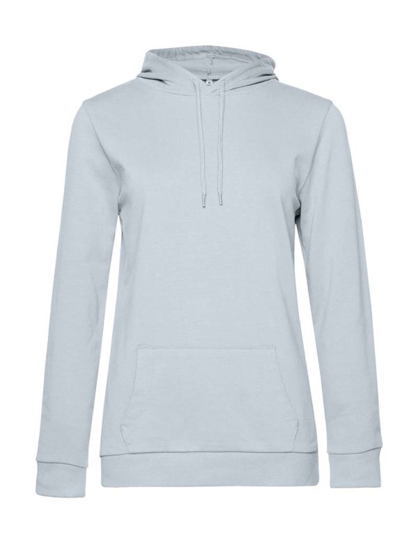 Hoodie women French Terry Kleur Pure Sky