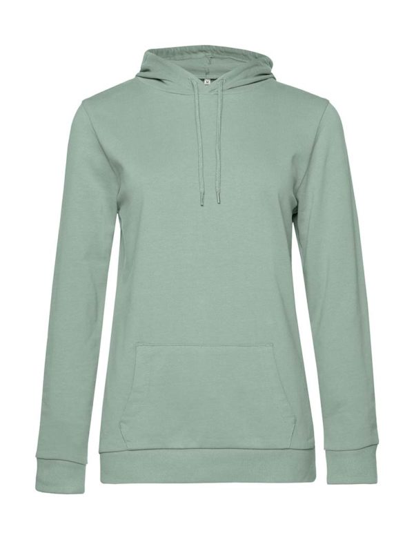 Hoodie women French Terry Kleur Sage