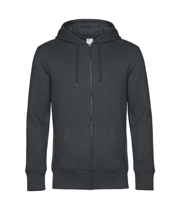 KING Zipped Hooded Kleur Asphalt