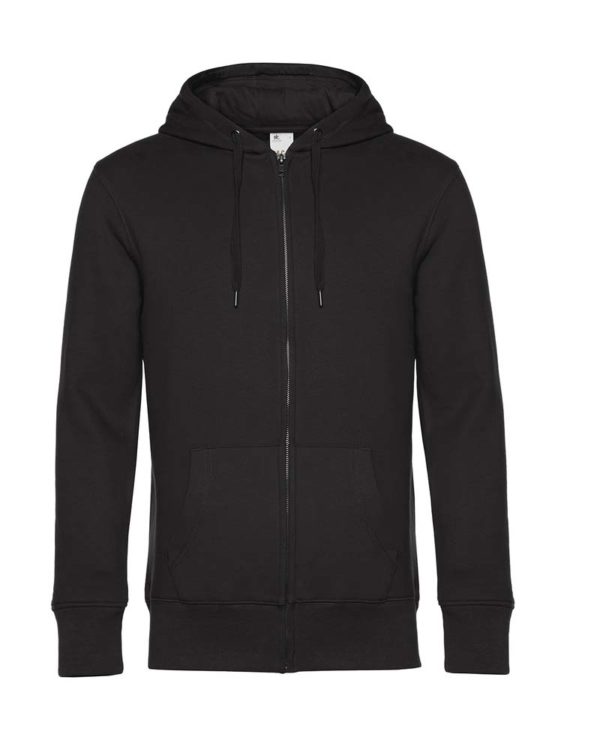 KING Zipped Hooded Kleur Black Pure