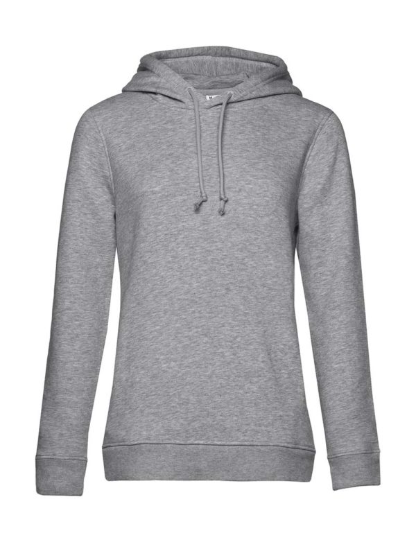 Organic Inspire Hooded Women Kleur Heather Grey