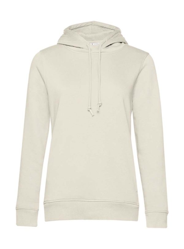 Organic Inspire Hooded Women Kleur Off White