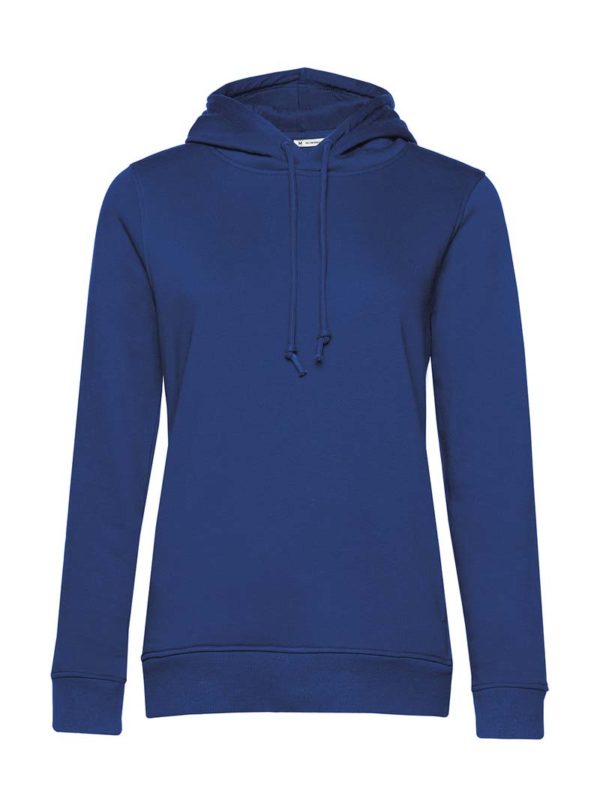 Organic Inspire Hooded Women Kleur Royal