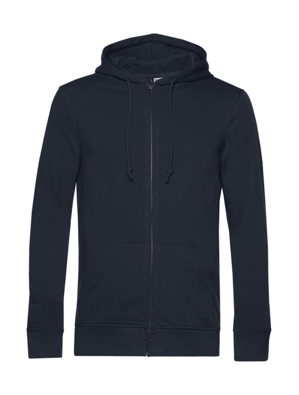 Organic Inspire Zipped Hood Kleur Navy Blue