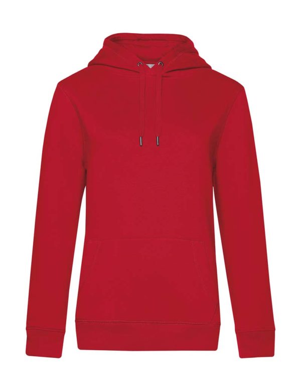 QUEEN Hooded Women Kleur Red