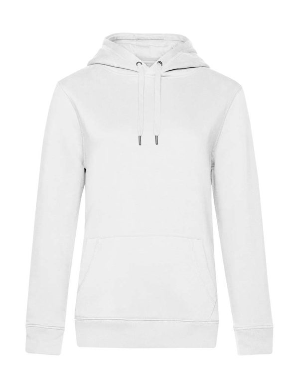 QUEEN Hooded Women Kleur White