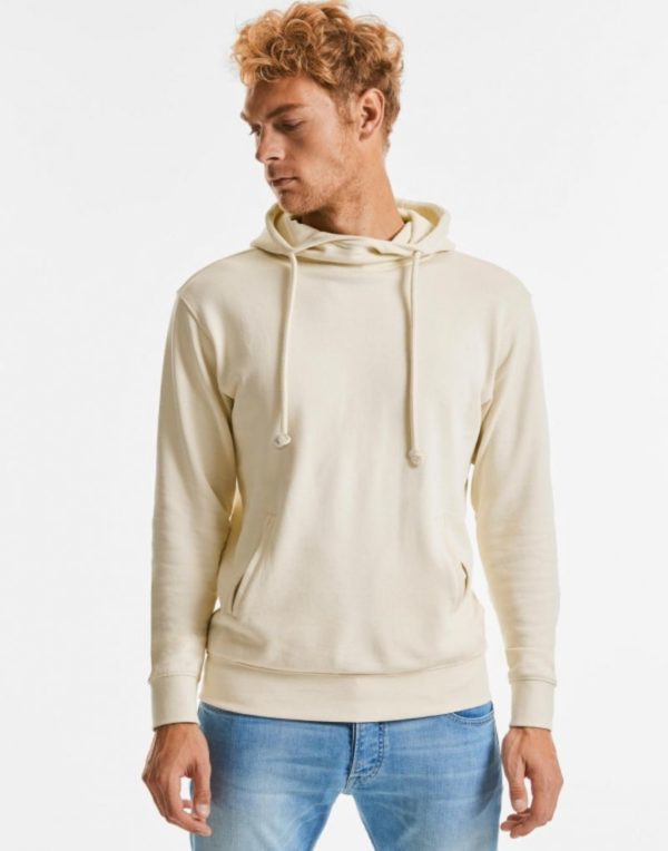 209.00 Pure Organic High Collar Hooded Sweat