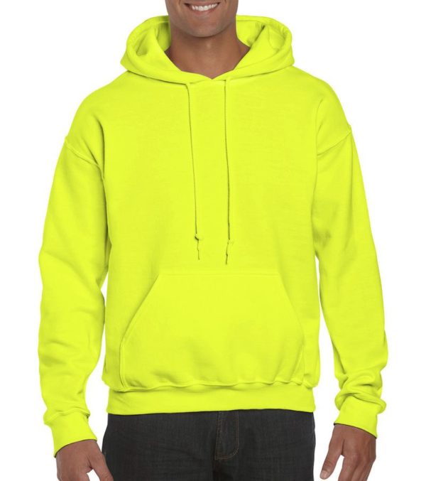 DryBlend Adult Hooded Sweat Kleur Safety Green