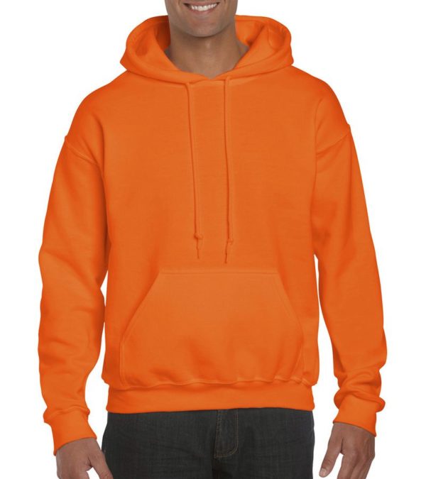 DryBlend Adult Hooded Sweat Kleur Safety Orange