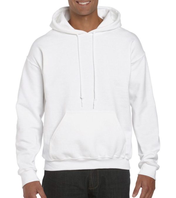 DryBlend Adult Hooded Sweat Kleur White