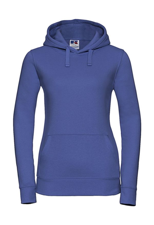 Ladies Authentic Hooded Sweat Kleur Bright Royal