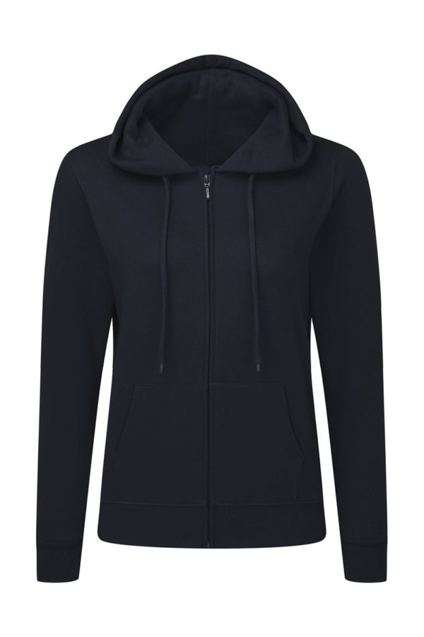 Ladies Zip Hood Kleur Navy