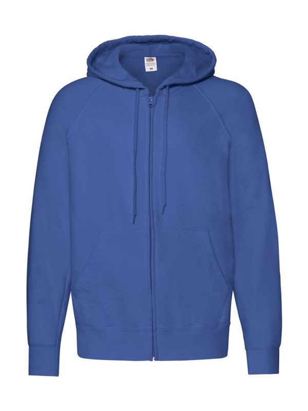 Lightweight Hooded Sweat Jacket Kleur Royal