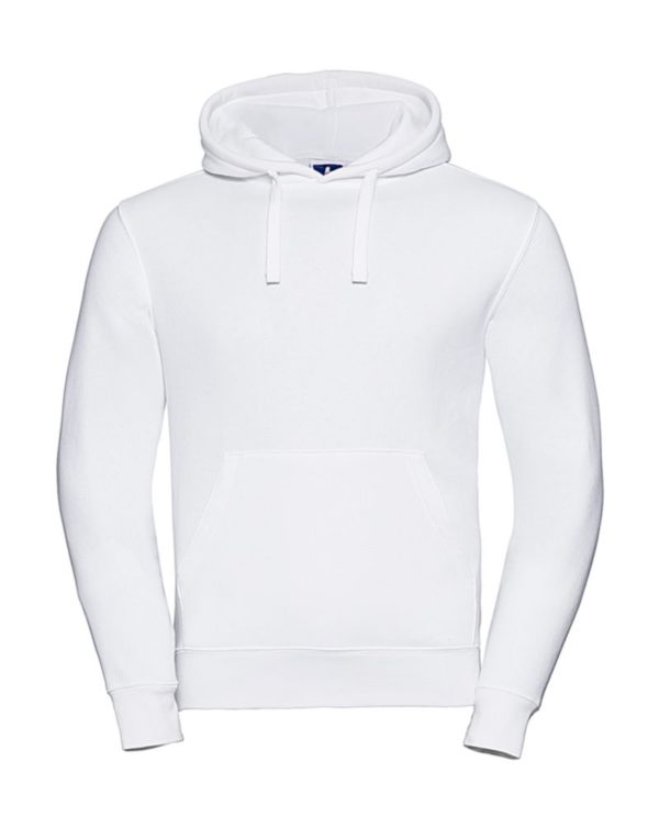 Mens Authentic Hooded Sweat Kleur White