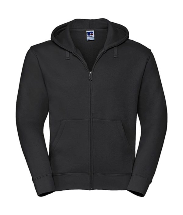 Mens Authentic Zipped Hood Kleur Black