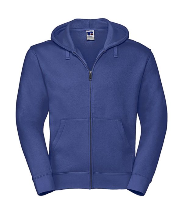 Mens Authentic Zipped Hood Kleur Bright Royal