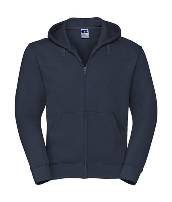 Mens Authentic Zipped Hood Kleur French Navy