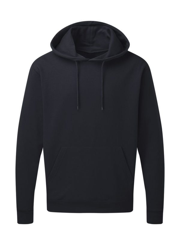 Mens Hooded Sweatshirt Kleur Navy