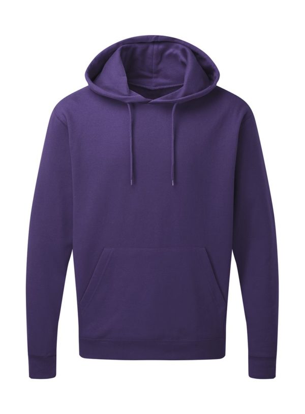 Mens Hooded Sweatshirt Kleur Purple