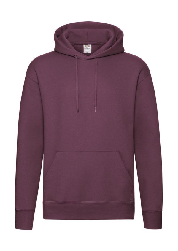 Premium Hooded Sweat Kleur Burgundy