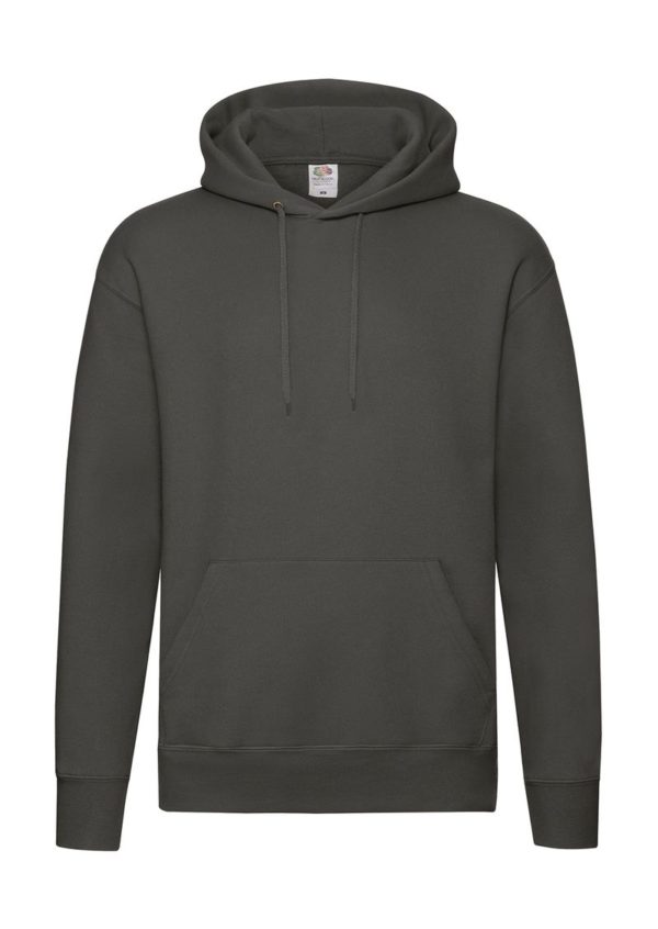 Premium Hooded Sweat Kleur Charcoal