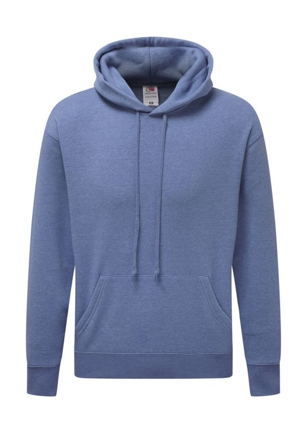 Premium Hooded Sweat Kleur Heather Royal