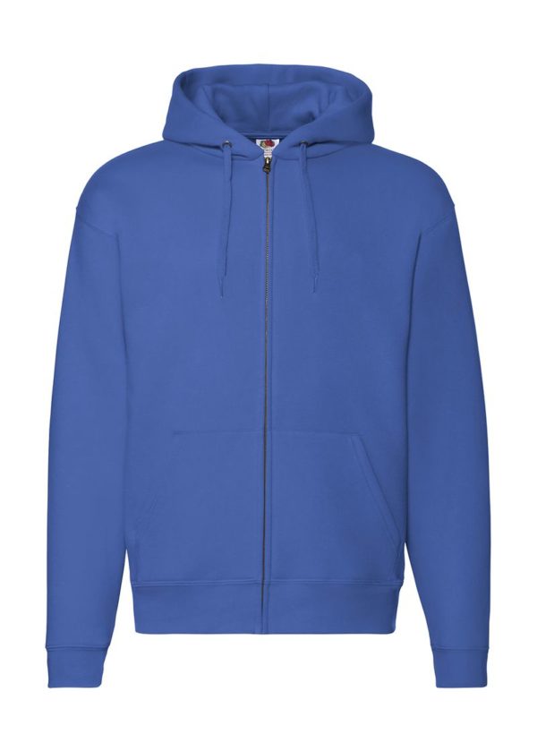 Premium Hooded Zip Sweat Kleur Royal