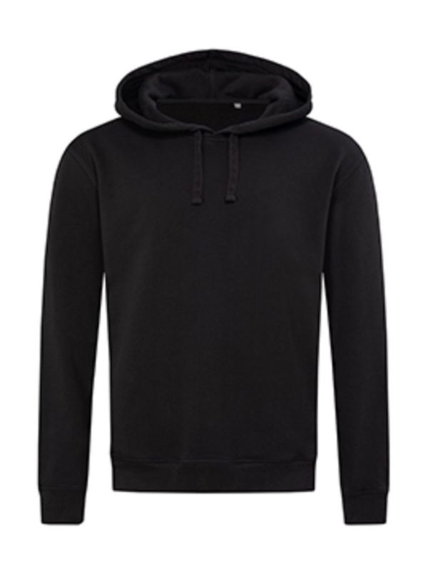 Recycled Unisex Sweat Hoodie Kleur Black Opal