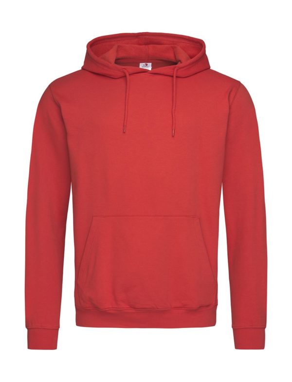 Sweat Hoodie Classic Kleur Scarlet Red