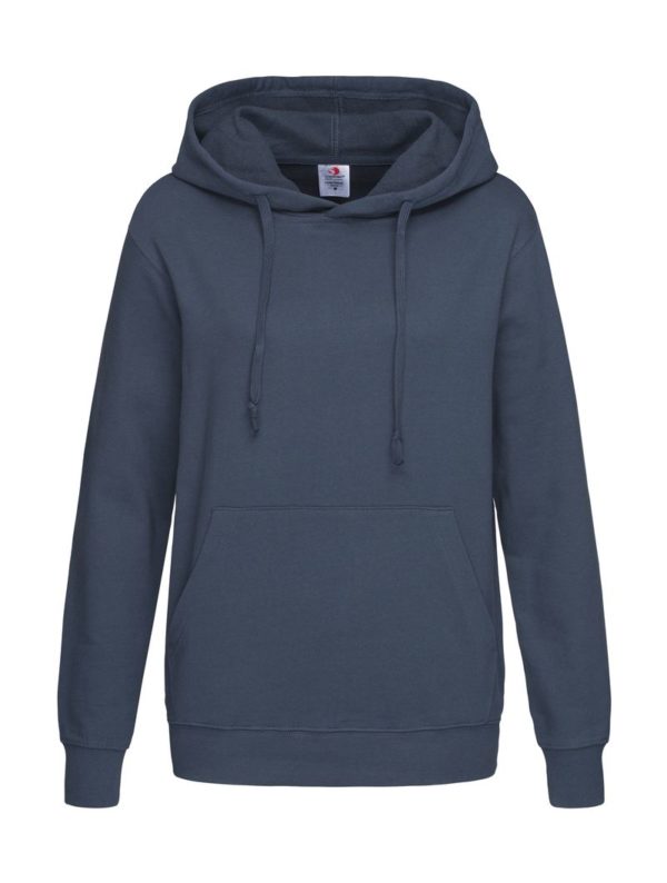 Sweat Hoodie Classic Women Kleur Navy