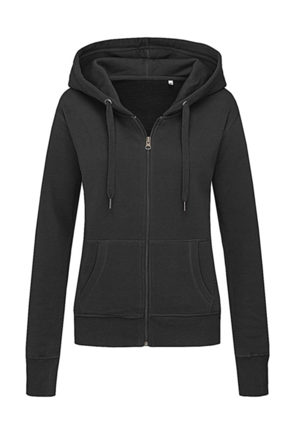 Sweat Jacket Select Women Kleur Black Opal