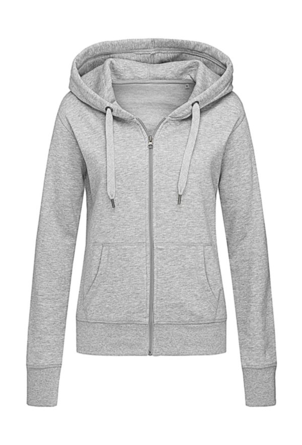 Sweat Jacket Select Women Kleur Grey Heather