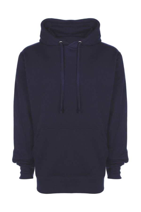 Tagless Hoodie Kleur Navy