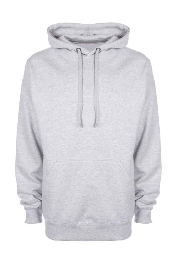 Tagless Hoodie Kleur Sport Grey