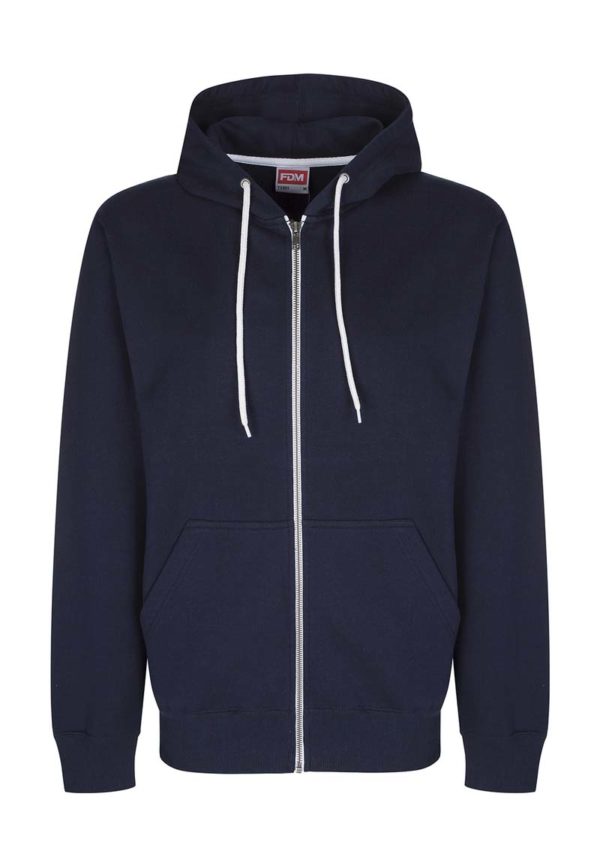 Team Zip Hoodie Kleur Navy