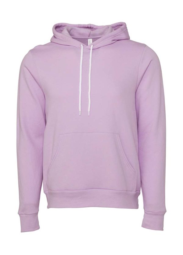 Unisex Poly Cotton Pullover Hoodie Kleur Lilac